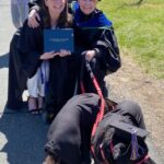 We are happy and sad to see Abi graduate. We know that she will keep doing amazing things!